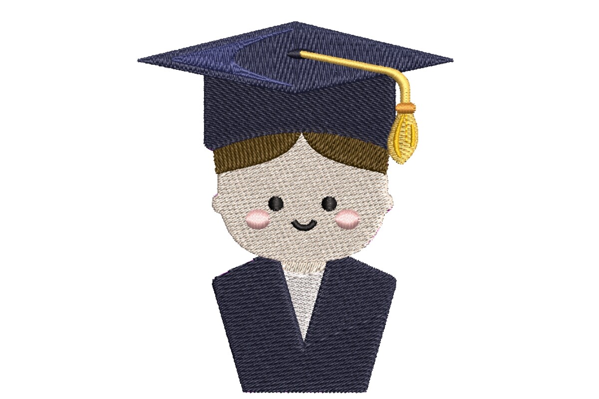 Happy Graduate Boy