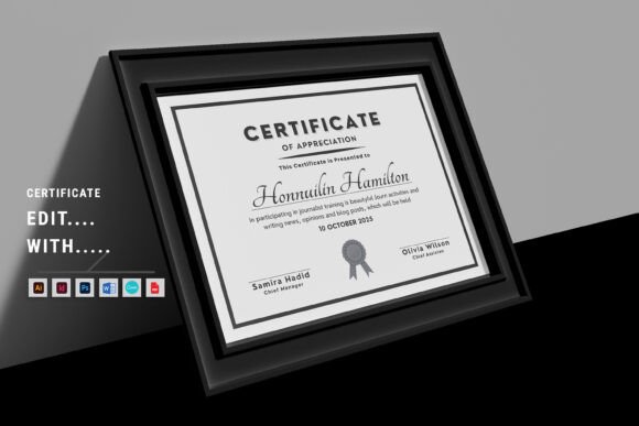 Id, Ps, Ai, W, and Canva Certificate