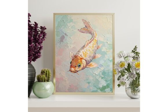 Koi Fish Printable Wall Art