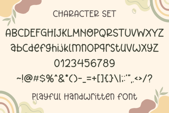 Party Music Font PNG with transparent background - Preview 2