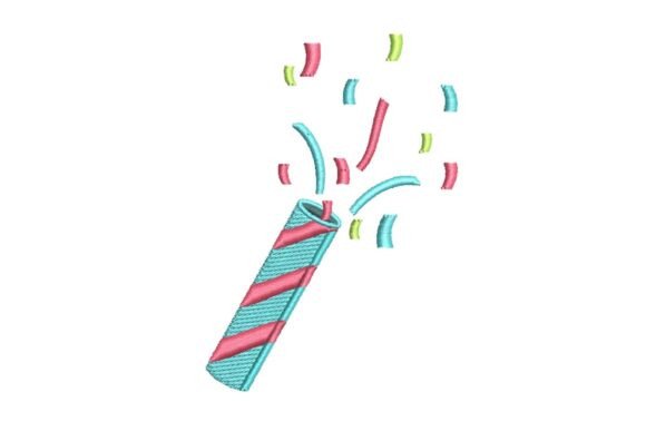 Party Popper Confetti Burst
