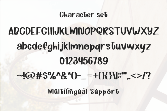 Pastel Basket Font PNG with transparent background - Preview 5