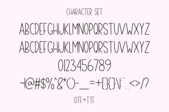 Pillow Paper Font PNG with transparent background - Preview 5