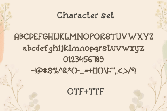 Romantic Beauty Font PNG with transparent background - Preview 2