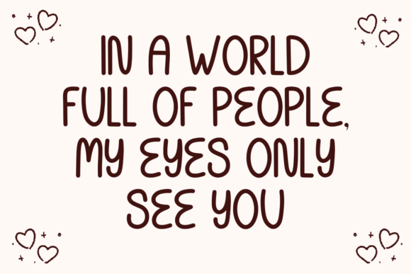 Romantic Happiness Font PNG with transparent background - Preview 1