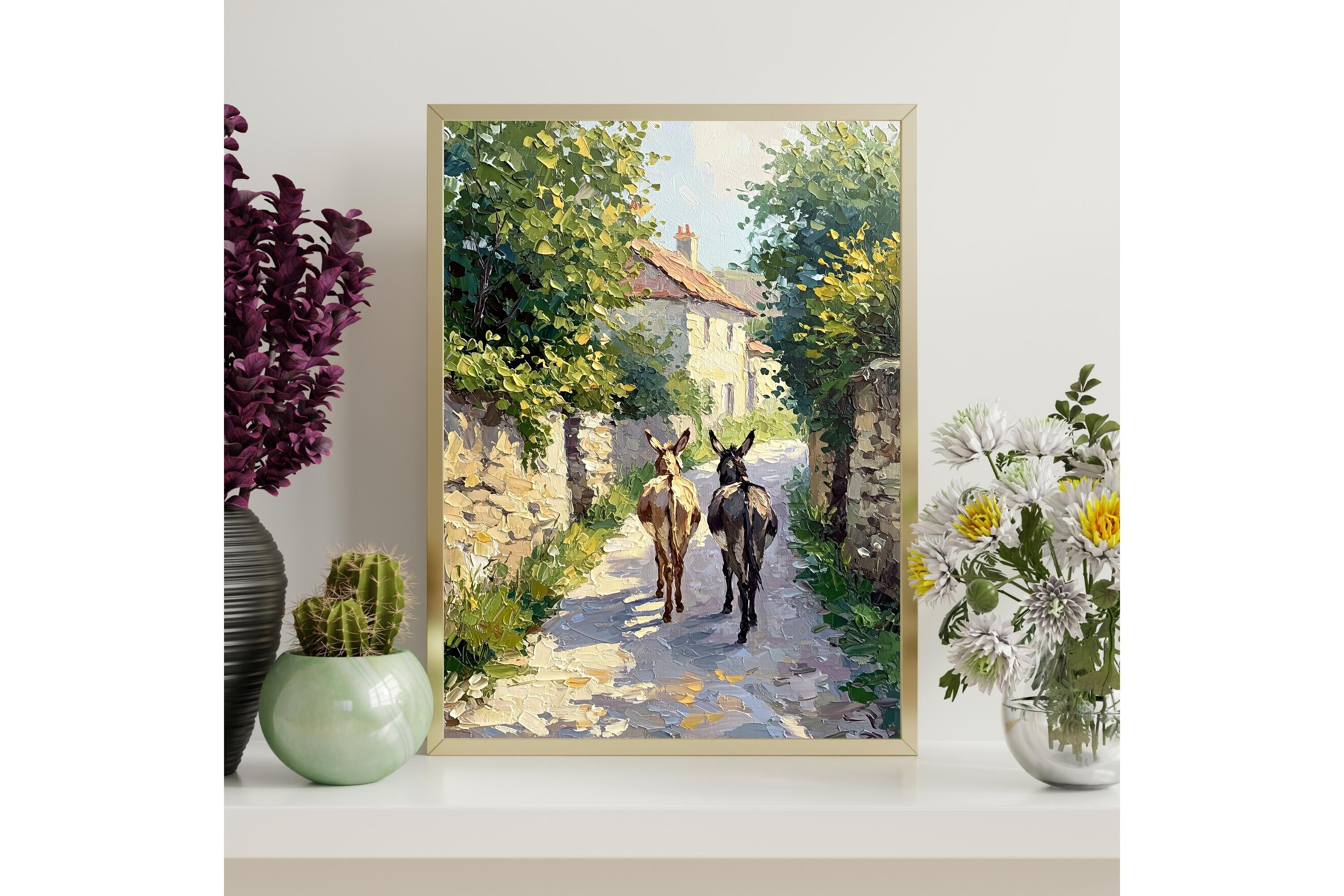Rustic Country Path Wall Art