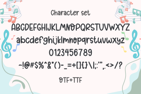 Sing Along Font PNG with transparent background - Preview 2