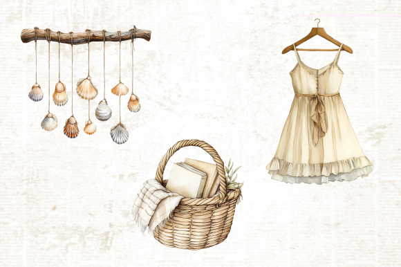 Watercolor Ocean Breath Clipart Bundle - photo 5