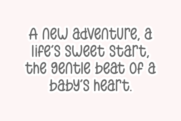 Baby Heart Font - Preview 1