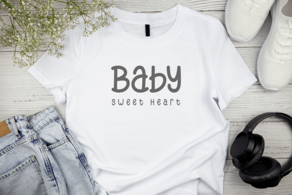 Baby Heart Font - Preview 5
