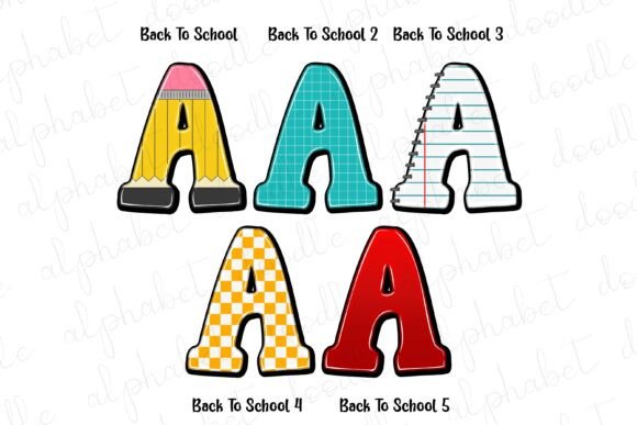 Back to School Font - Preview 1