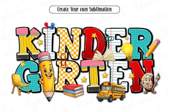 Back to School Font - Preview 3