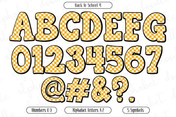 Back to School Font - Preview 5