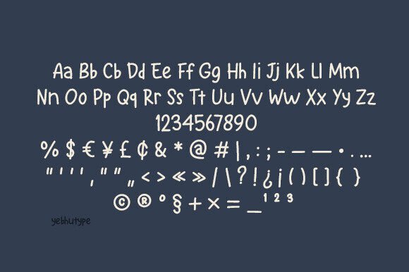 Best Notes Font - Preview 4