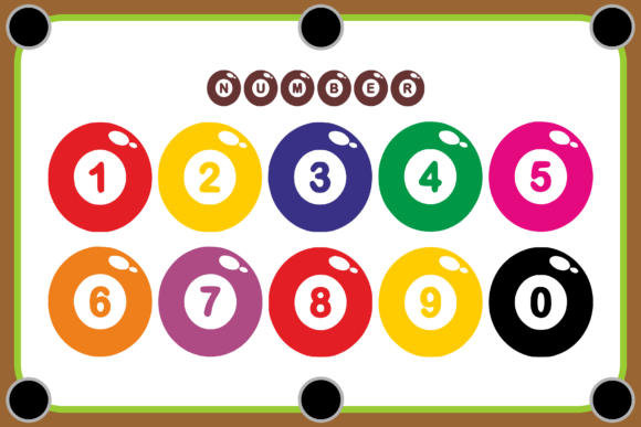 Billiard Ball Font - Preview 2