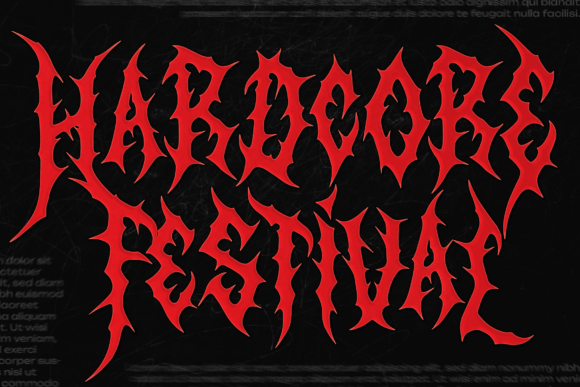 Blekmary Font - Preview 2