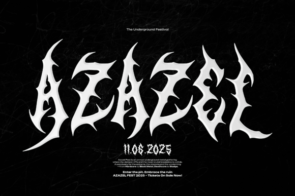 Blekmary Font - Preview 4