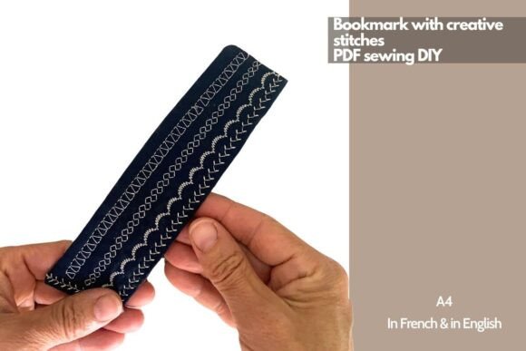 Bookmark with Creative Stitches PDF Sewi