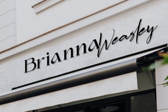 Brianna Weasley Font - Preview 2