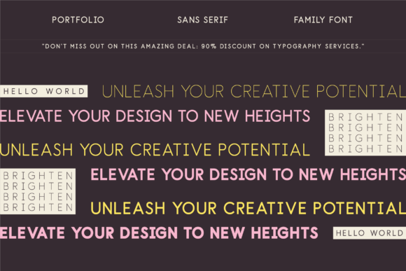 Brighten Font - Preview 4