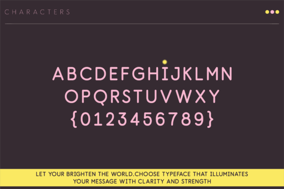 Brighten Rounded Font - Preview 1