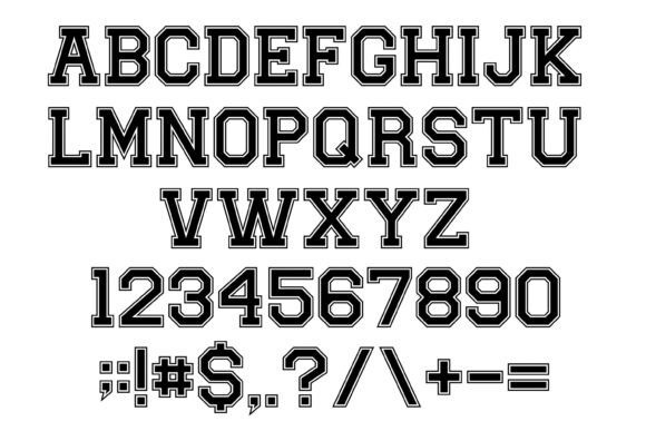 Brooklin Varsity Font - Preview 1