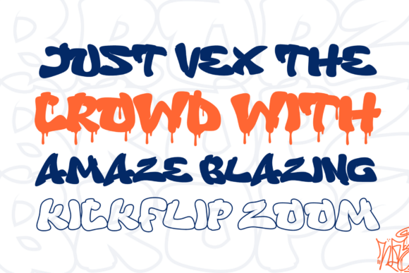 Bropz Font - Preview 2