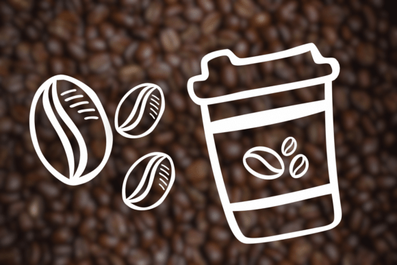 Cafe Coffee Doodle Font - Preview 4