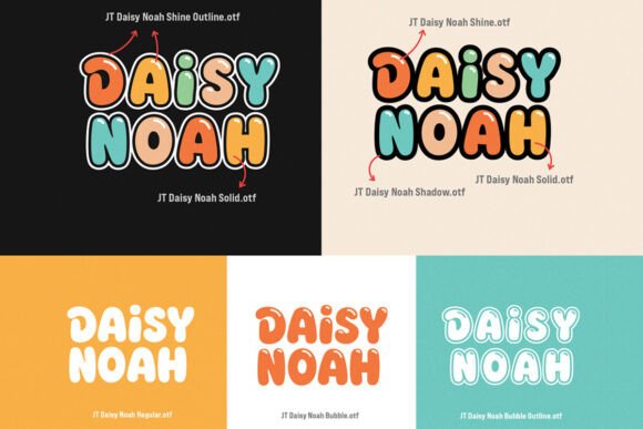 Daisy Noah Font - Preview 1