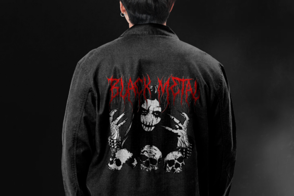 Deathcore Font PNG with transparent background - Preview 6