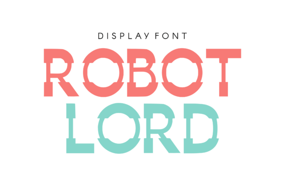 Disney Robot Font - Preview 1