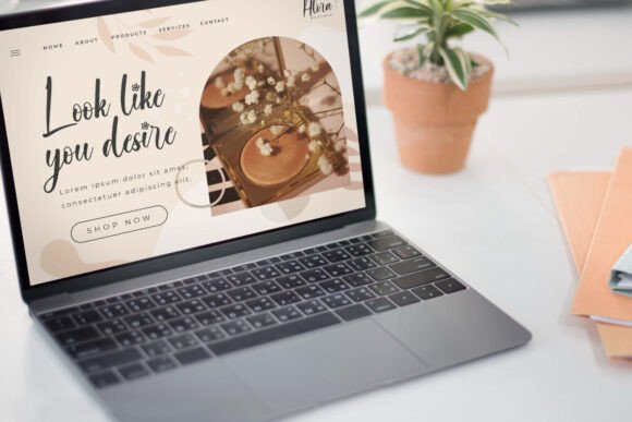 Evening Flower Font - Preview 3