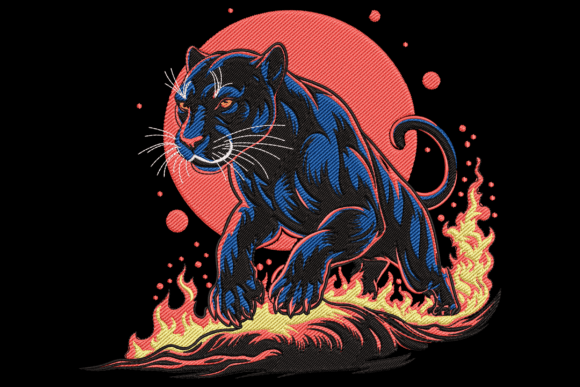 Fierce Black Panther