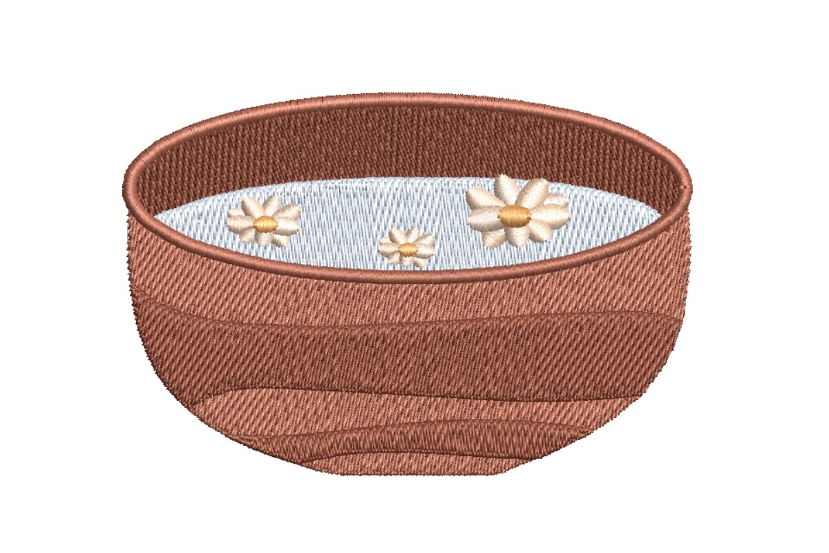 Floral Spa Bowl