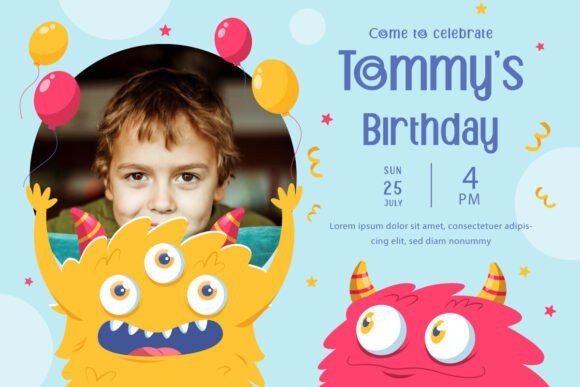 Funny Monster Font PNG with transparent background - Preview 5
