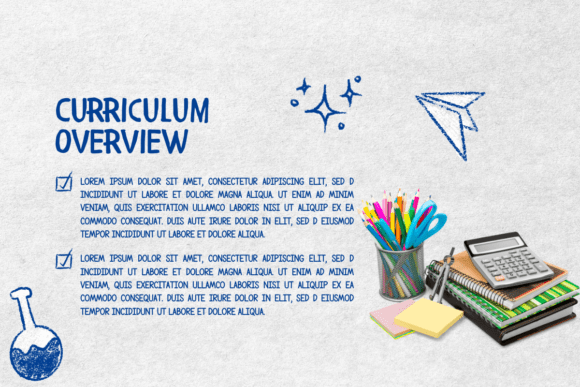 Happy Teacher Font PNG with transparent background - Preview 6