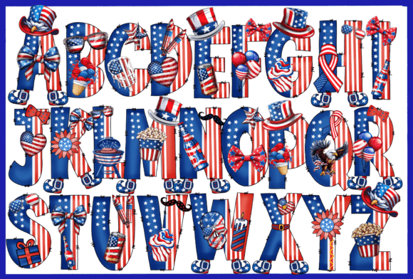 Independence Day Font - Preview 1