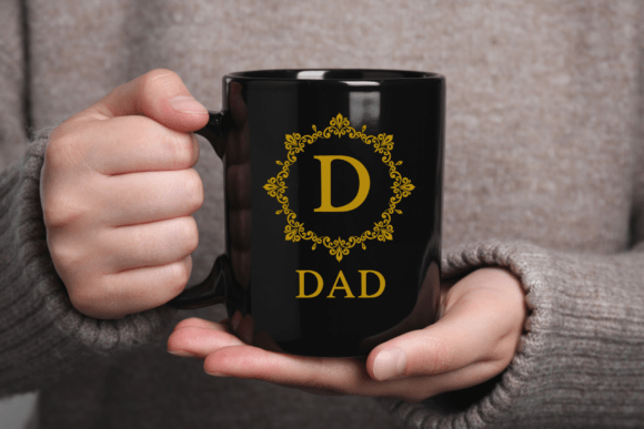 Initial Monogram Font PNG with transparent background - Preview 5