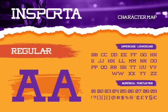 Insporta Signature Font PNG with transparent background - Preview 1