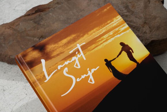 Langit Senja Font PNG with transparent background - Preview 1