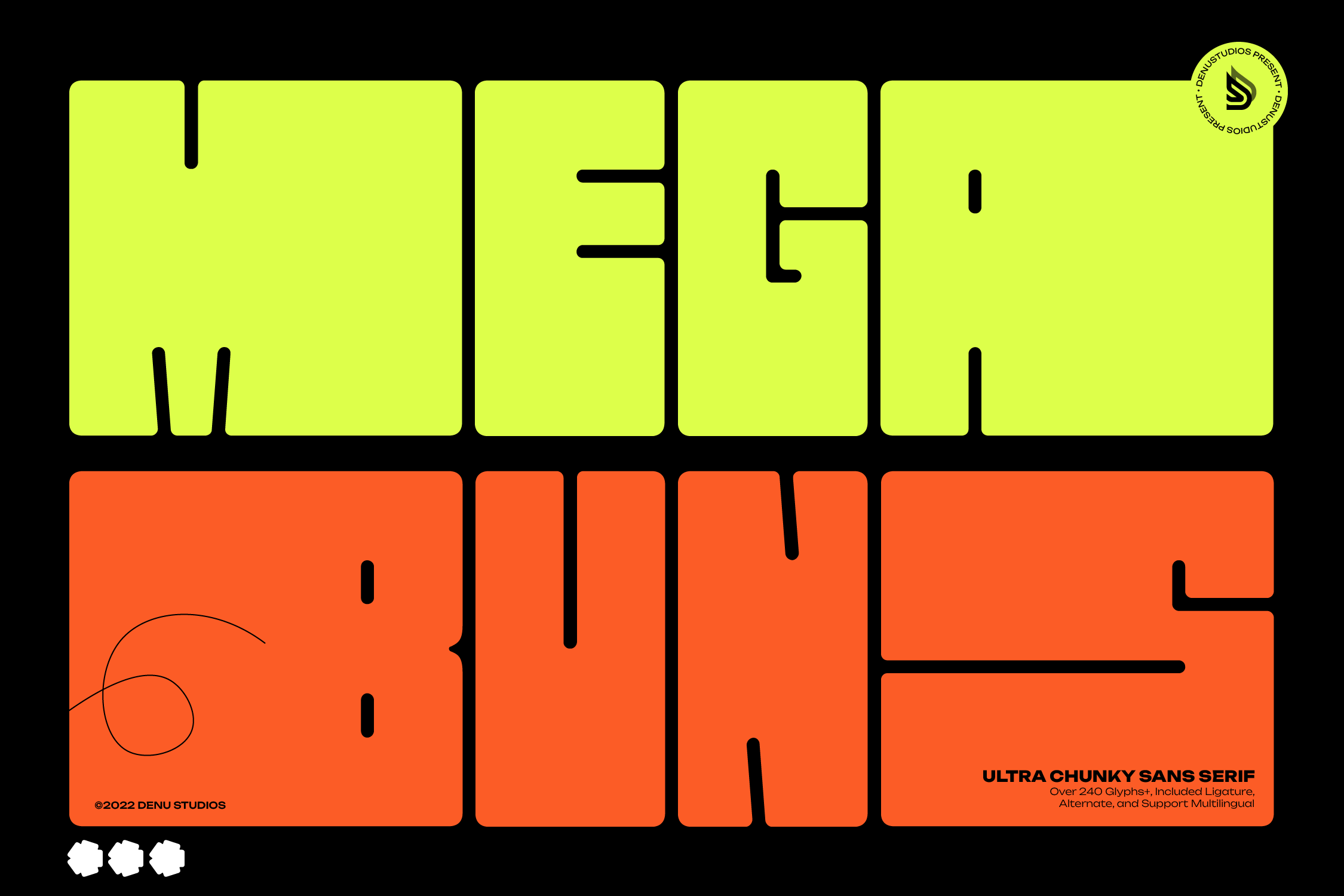 Mega Buns preview chunky rounded
