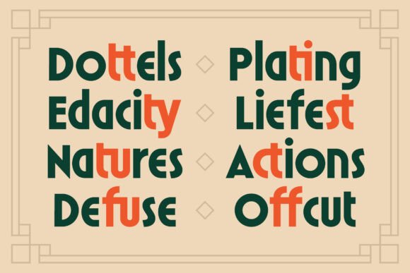 Mesathor Font PNG with transparent background - Preview 5
