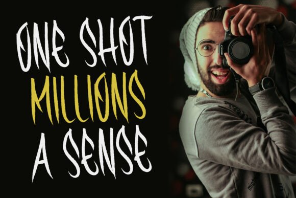 Mystic Display Font PNG with transparent background - Preview 1