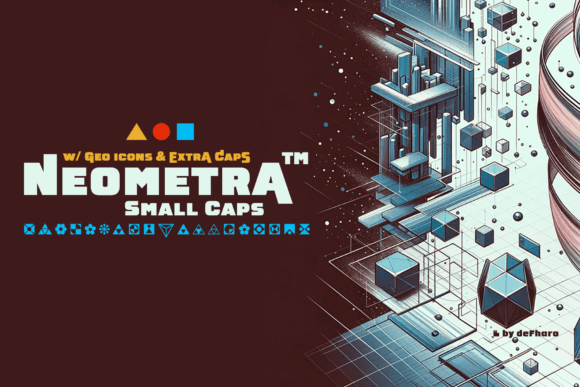 Neometra Font PNG with transparent background - Preview 6