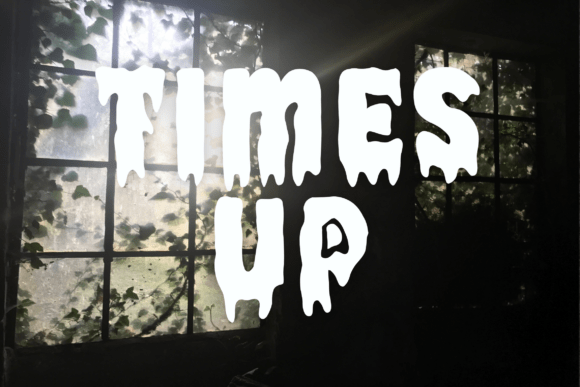 Quirky Melted Font PNG with transparent background - Preview 2