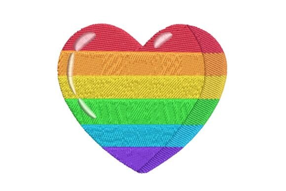 Rainbow Pride Heart