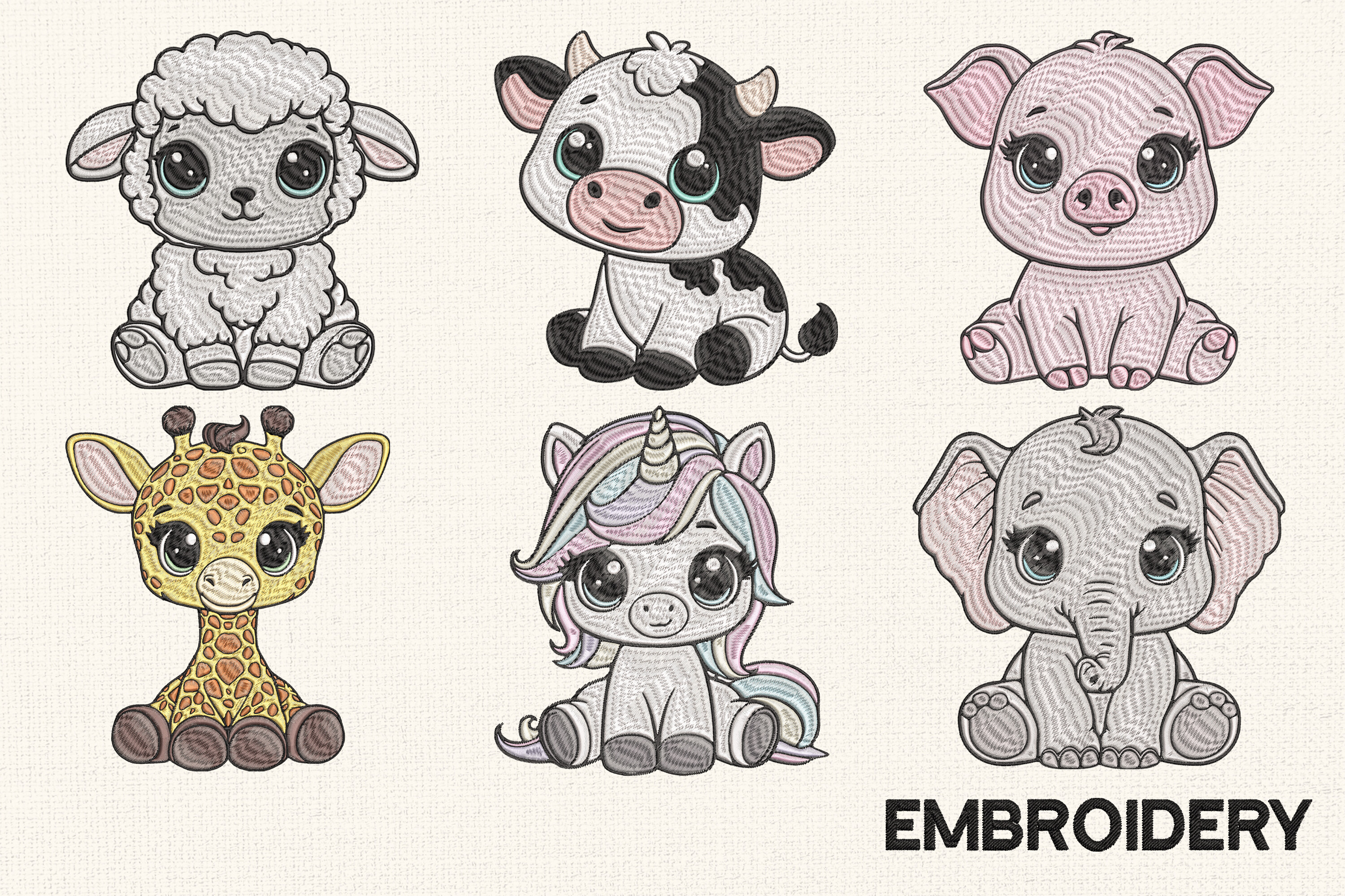 Set 6 Baby Animals