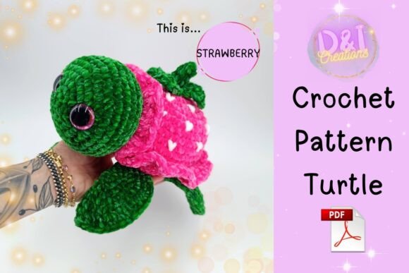 Turtle Crochet Pattern Amigurumi Custom