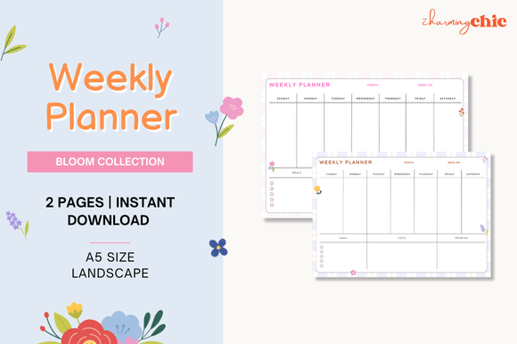 Weekly Planner - Landscape