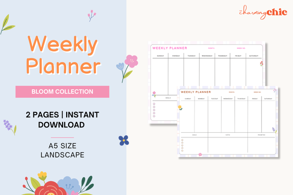 Weekly Planner - Landscape